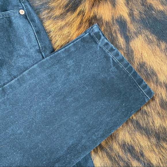 Levi's Vintage 512 Tapered Leg Slim Fit Jeans Blk - Picture 8 of 15